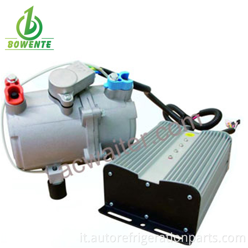 Scroll electric compressor